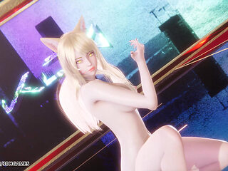 [mmd] Kda - Ill Show You Ahri Hot Naked Dance League of Legends Uncensored Hentai