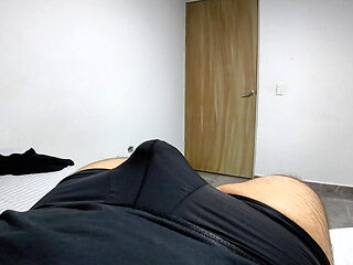 I Have an Accident on My Neighbor and in the Street and I Invite Her to Fuck to Cure Her