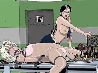 Animated Slave Punishment in a Hentai Cartoon Game