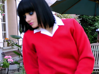 Red Uniform Video Featuring Natahlia Steel