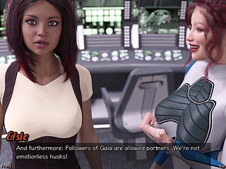 Stranded in Space - Lesbian Makeout Session