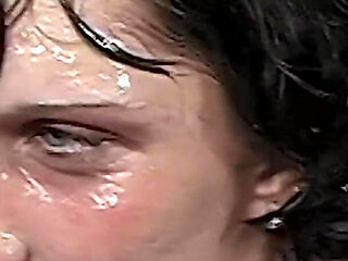 Fetish slut celebrates a piss orgy