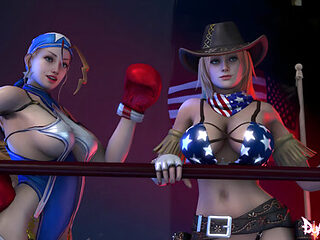 Tina Armstrong In Tag Team America: 4th Of July Special