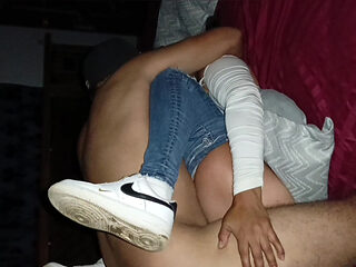 After-party sex with a rich friend with big tits