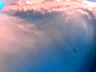 Breath Holding Underwater in Pool