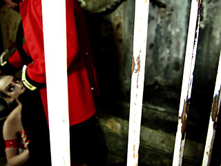 Big boobde French BDSM whore fucked hard in the dungeon