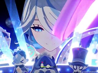 Yae Mikos Hyperbloom in Spiral Abyss Hentai Remake