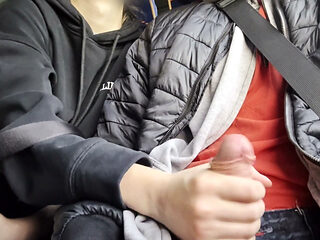 He Cum in My Mouth on a Crowded Bus