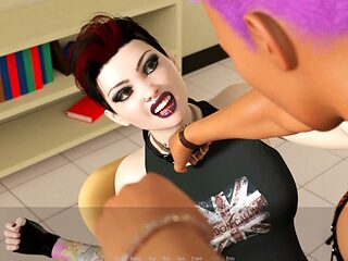 3d femdom, anime spanking, ryona