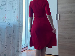 Sexy Stepmom Asked for Help Choosing a Dress - and She Was Fucked Hard