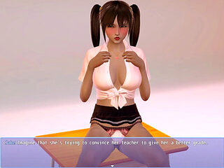 Coming of Ages - Gameplay - Roleplay - Cosplay as Student - Photoshoot 3