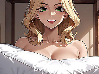 Pillow Humping Slumber Party (hentai Goddess POV)