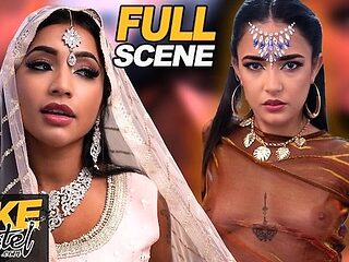 Charming Michael Fly and Yasmina Khan - big tits smut - Fake Hostel