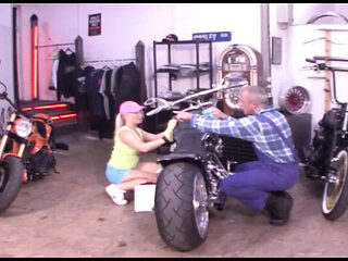 German Blonde Gina Gets Fucked Hard by Two Horny Dudes - Blowjob & Threesome Action