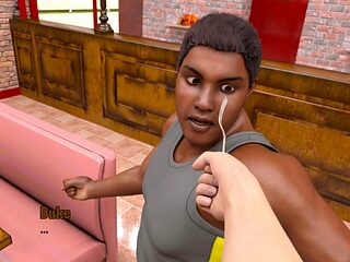 Visual novel featuring big boobs and Lelu Love's submission