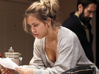 Giant tits THICK doctor watches Spic hump