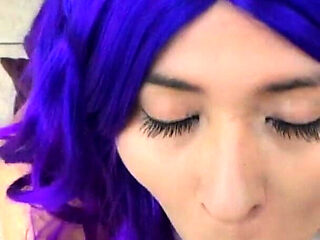 Punk College Girl Sucks Her Teachers Cock