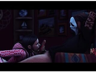 Your Ex Wears A Ghostface Mask And Chases You In The Basement - Sims 4 Stories - Jackiecoxsims