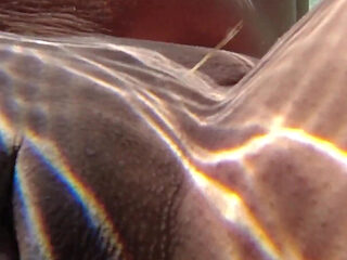 Hot Lesbian Interracial Fun in the Pool