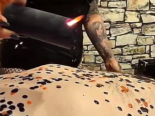 Double Domme Wax Play