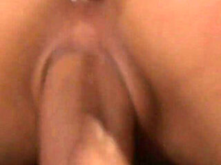 Latina teen gets hard doggy style fuck in bed