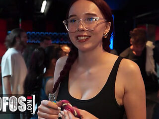 MOFOS - Raeley Love Turns The Dance Floor In A Night Club Into A Public Cock Riding Show