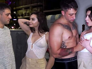 Petite Latina College Teen Fucked Rough in Public Doggystyle Missionary with Huge Cumshot