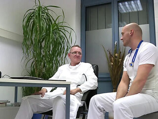 Blonde Patient Wild Gyno Exam Fuck with Doctor Mark Aurel