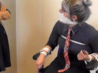 Luna Grey & Violet Haze - corporate bitches payback hD