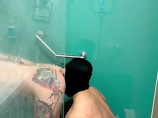 Recieving and Giving Golden Shower Plus Fucking