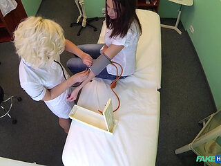 Fake Hospital - Naughty Nurse Uses Her Tongue to Heal Sexy Patient in a Steamy Hospital Room