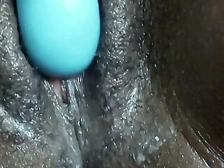 Pounding My Pussy with Vibrator Amazing Creaming Orgasms