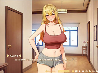 Hentai Game - Ayano Cowgirl scene - Hentai Gameplay Animation