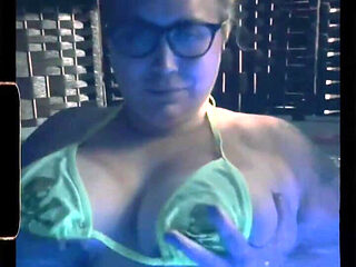 Titties Out in the Hot Hub