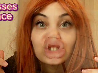 My Stepsister Has a Face-related Fetish That Involves a Transparent Sheet of Glass: She Presses Her Face-her Tongue, Nose,