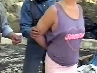 Garden Swingers: Hot MILF Candy Cooze Takes Big Cock from Guy Disilva