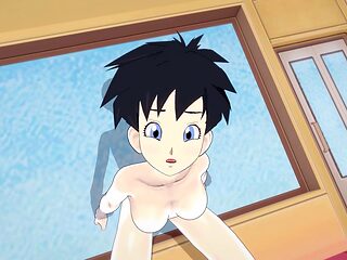 Uncensored 3D hentai featuring Videl from DBZ in intense battles