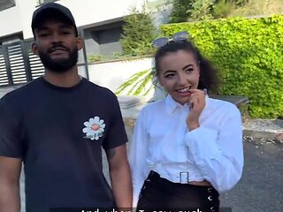 Sweety seduction and POV pleasure with a random hoe