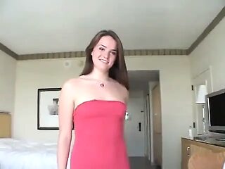 Young and innocent white babe hornyly sucks a thick and hard black