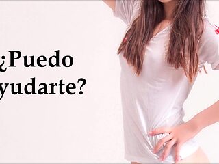 Enfermera enojada recibe un gran facial mientras se despega en el culo del