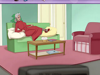 Secret House - Me Masturbei Olhando A Milf Gostosa So De Calcinha No Sofa