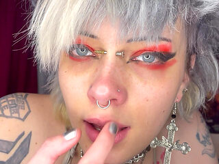 Cum Inside My Clamped Piggy Nose! JOI Nose Fetish