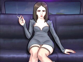 Anime cartoon, summertime, anime and hentai