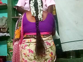 Tamil Aunty Having Sex with House Boss