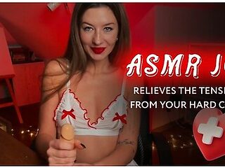 Asmr Joi * Your Sexy Nurse Relieves Your Hard Cock And Makes You Cum Hard With Handjob * Amy Haze