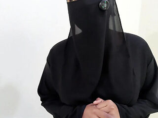 Desi Boss Fucks Beautiful Hijabi Wife For Promotion - Big Tits Blowjob Indian XXX