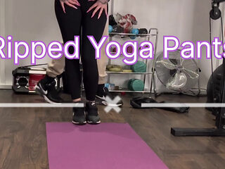 Ripped Yoga Pants