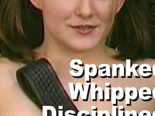 Angelina Walls & Master Len Spanked Whipped Disciplined