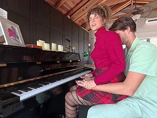 I Fucked Cum Onto My Piano Teacher