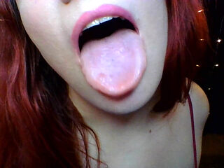 Tongue & Throat Fetish - Holding Open